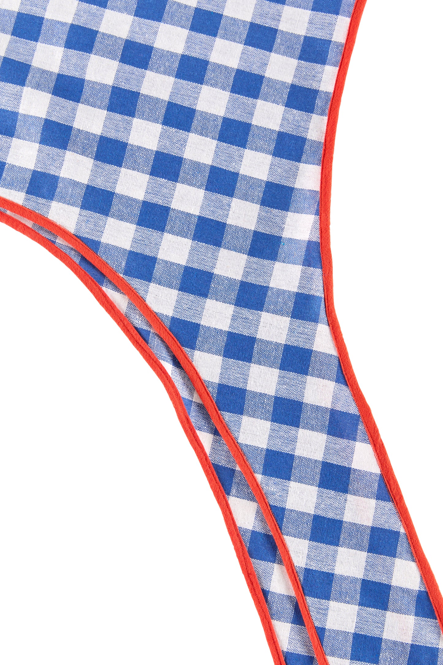 azul gingham headscarf