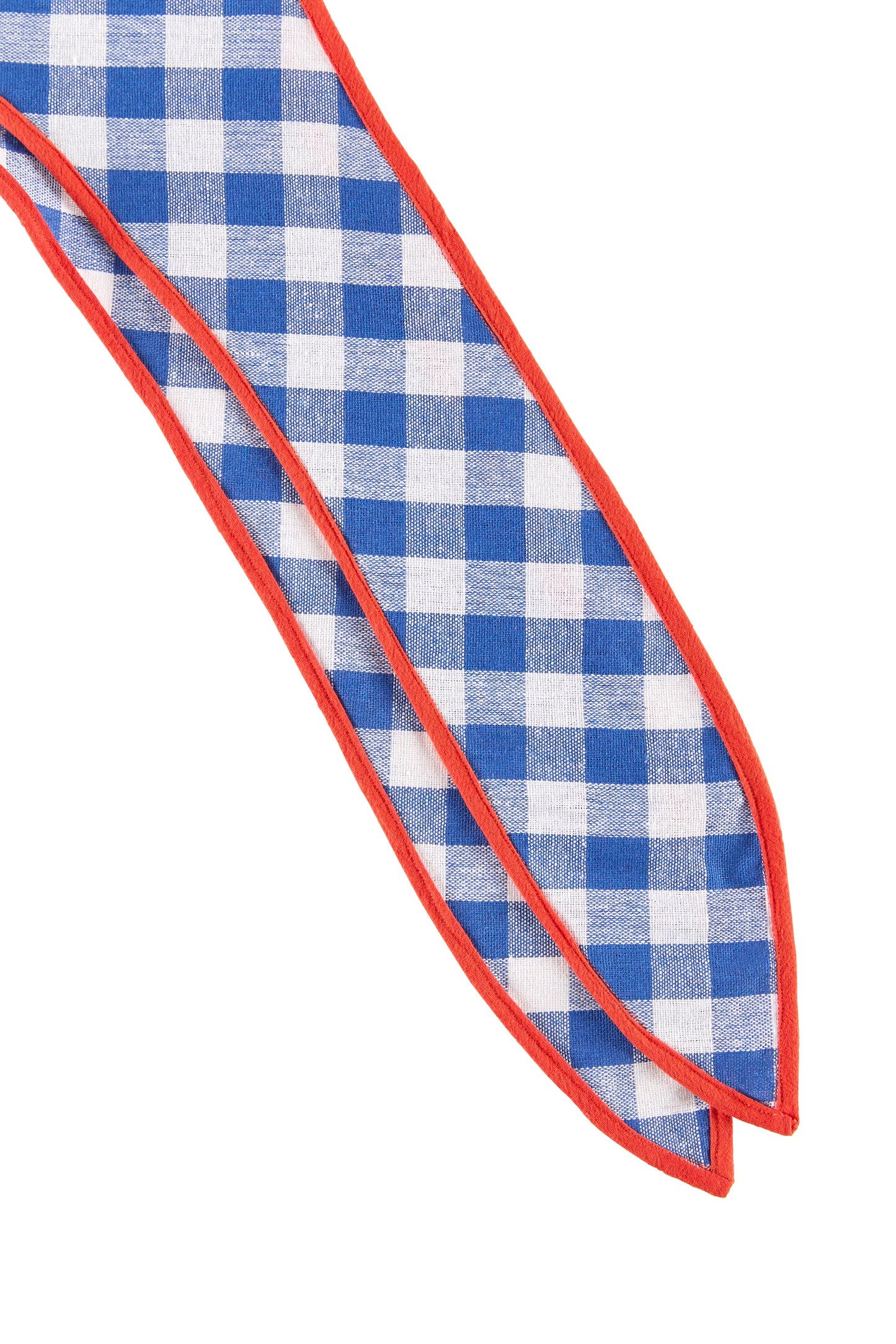 azul gingham headscarf