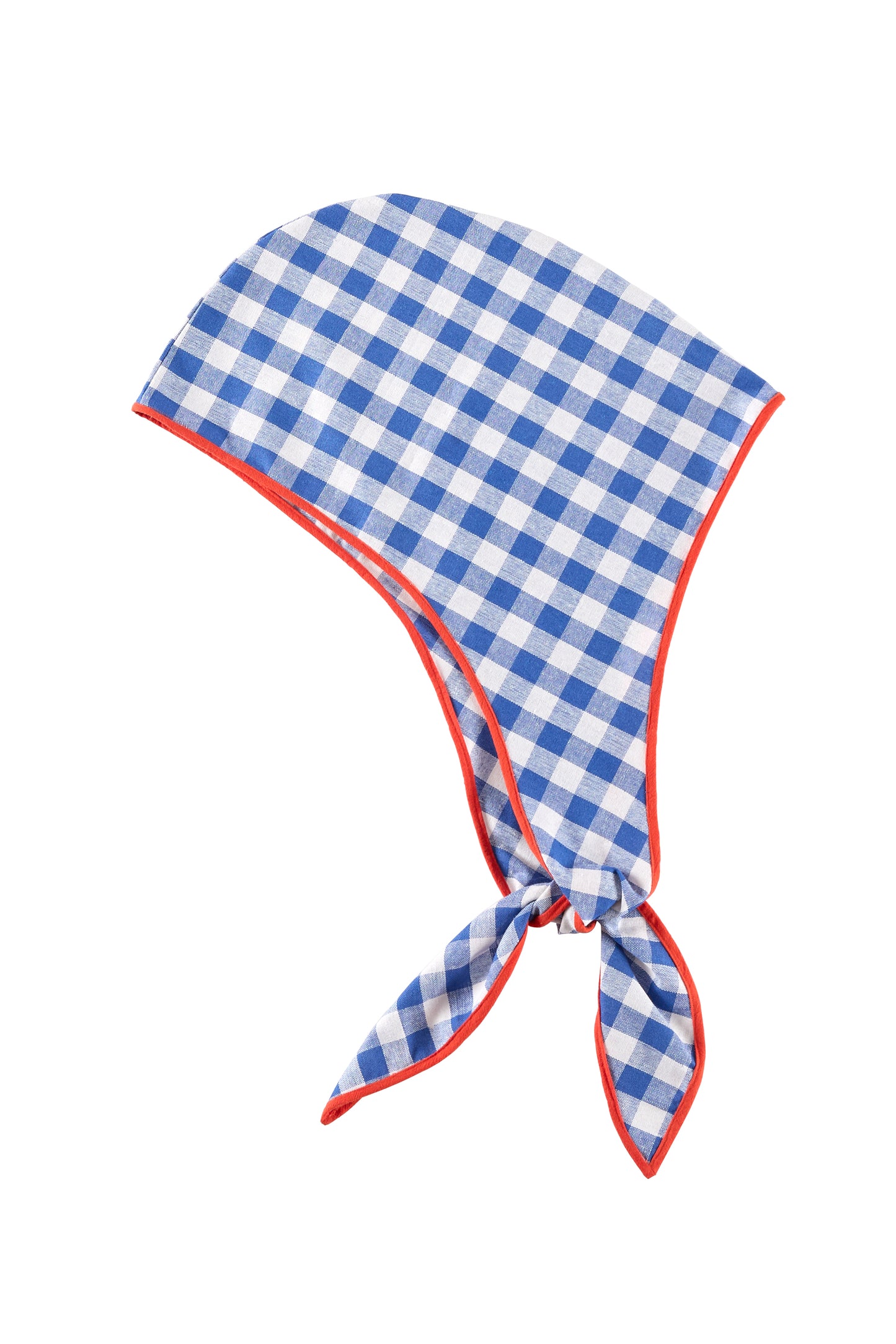 azul gingham headscarf