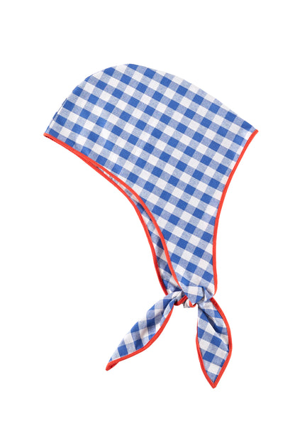 azul gingham headscarf