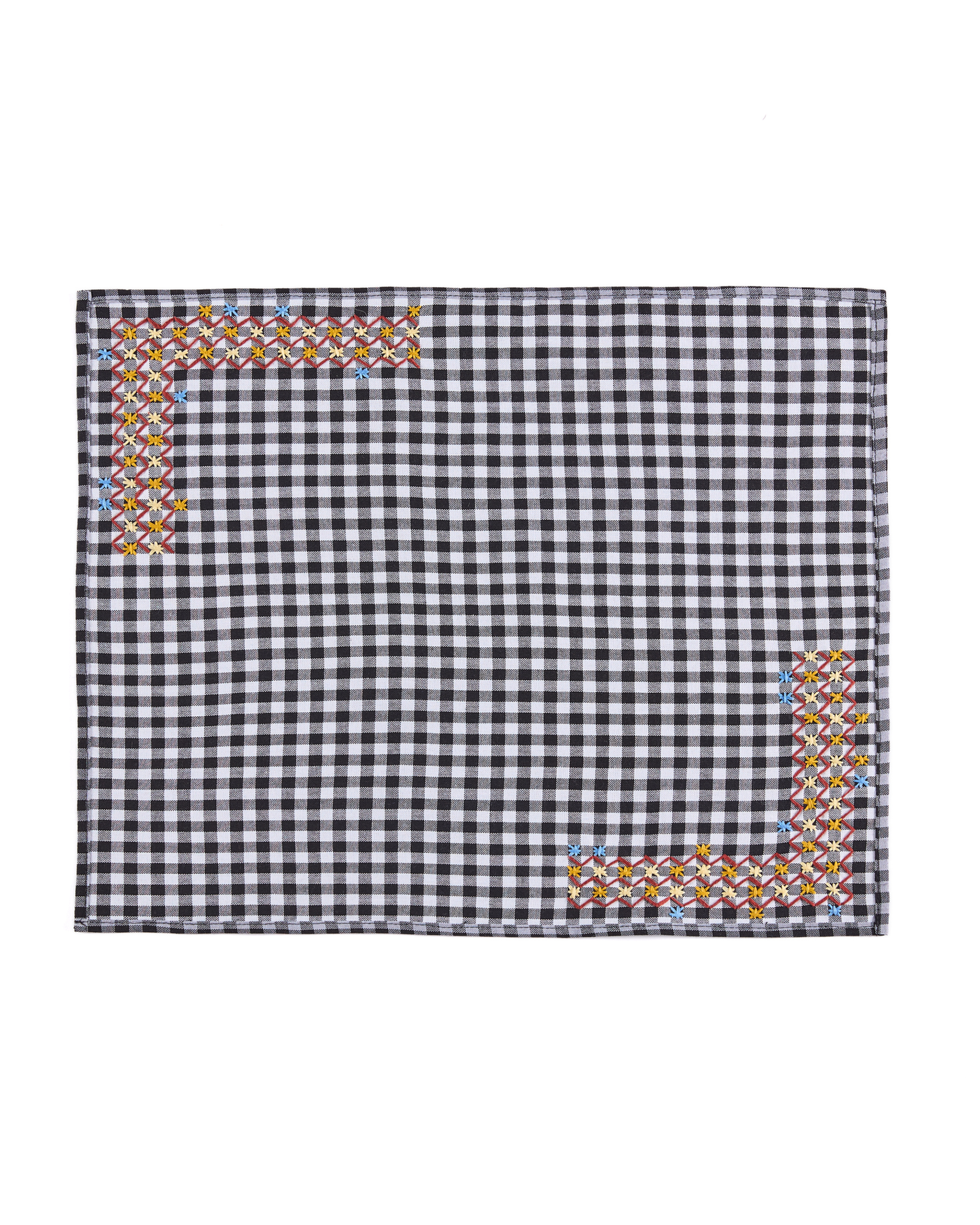 Estrellas Embroidered Placemat Set (2 Set)