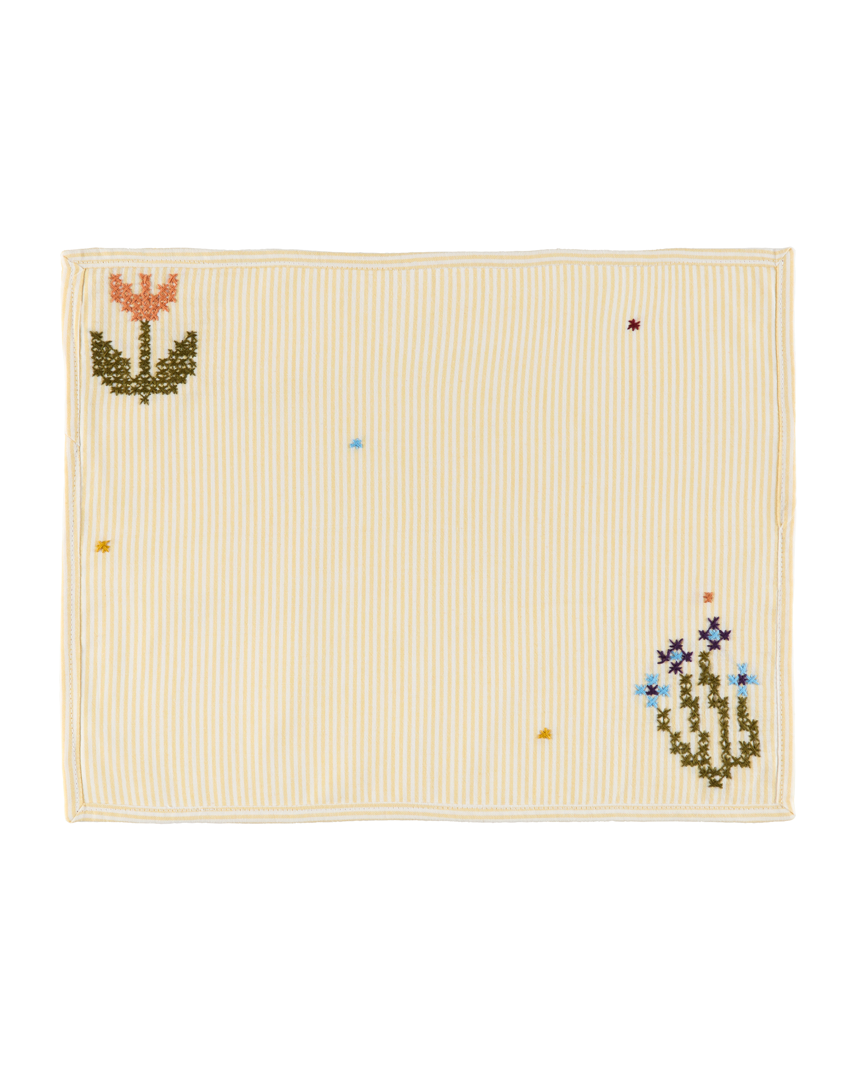 Campestre Embroidered Placemat Set (2 Set)