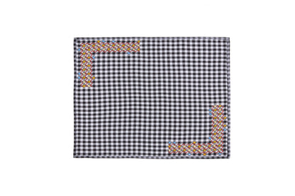 estrellas embroidered placemat set (4 set)