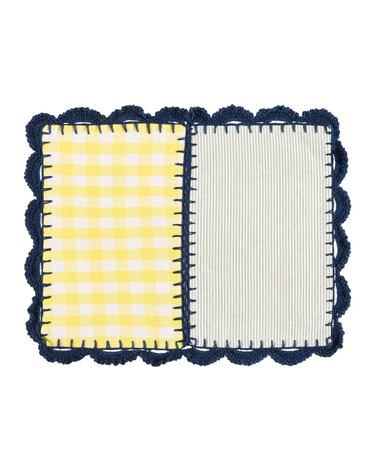 nubecita crochet placemat set (4 set)