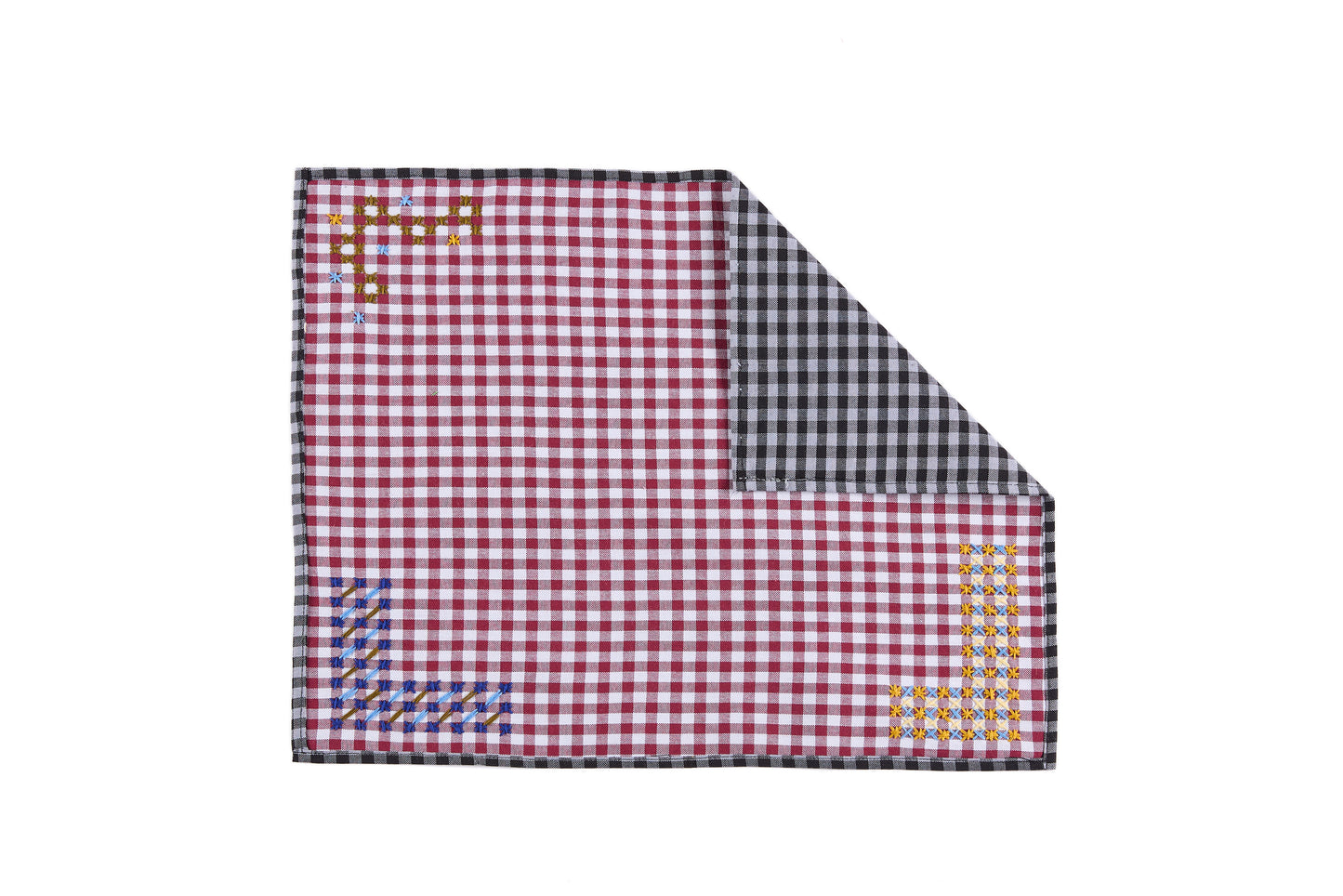 mix embroidered placemat set (4 set)