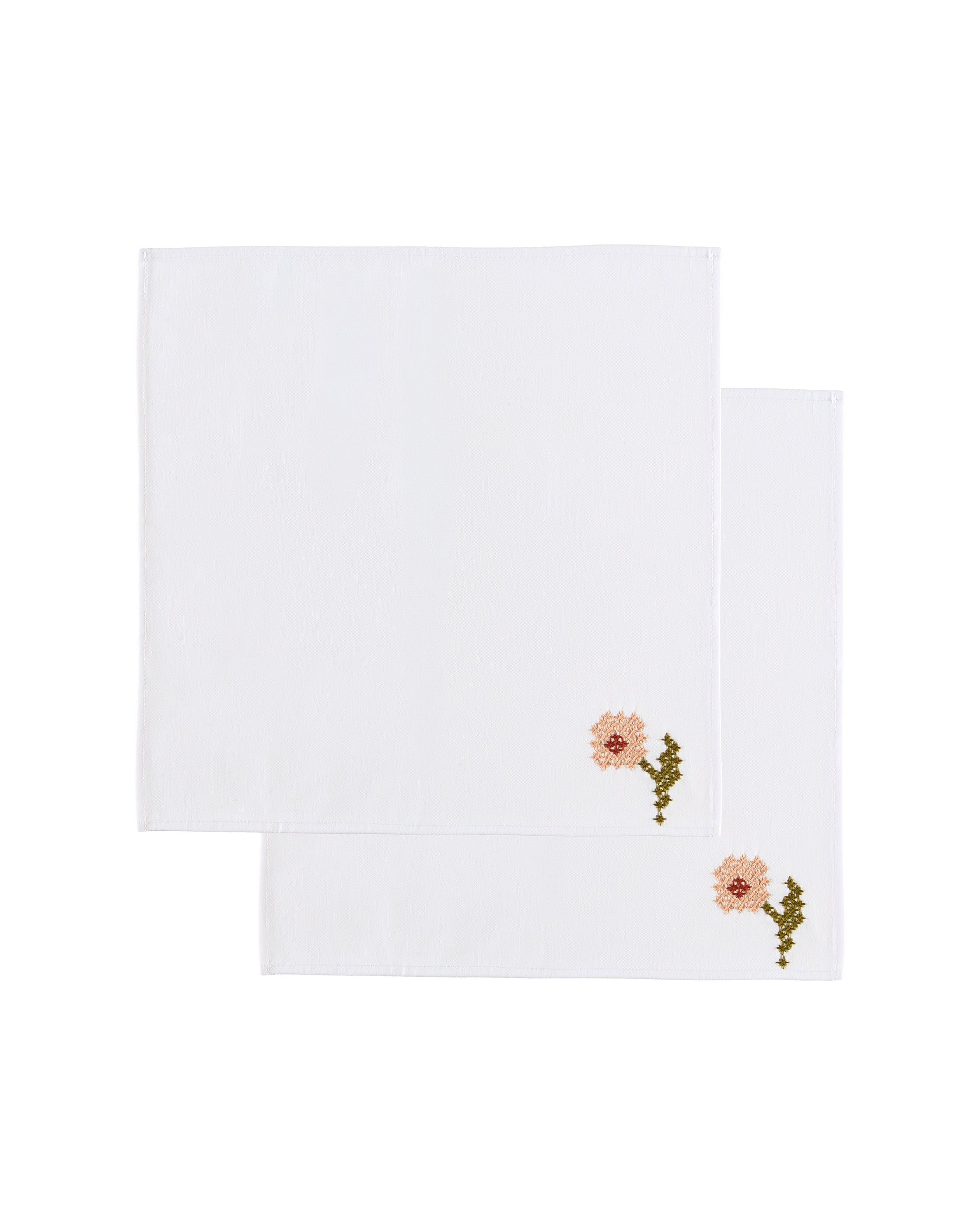 Florecita Embroidered Napkin Set (2 Set)