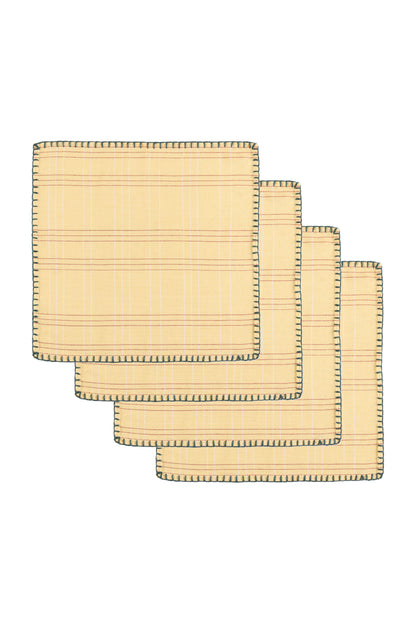 diente de perro napkin set (4 set)