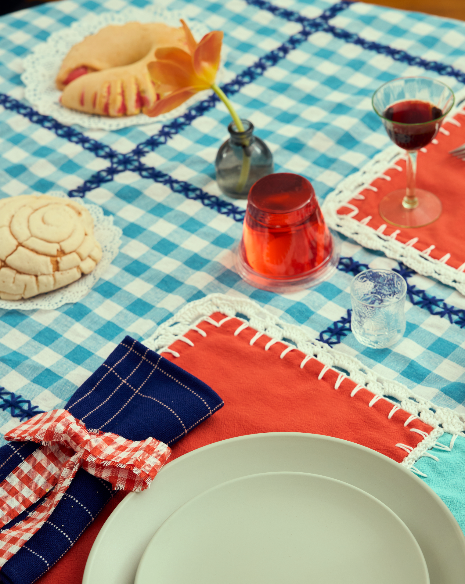 Indigo Napkin Set (2 Set)