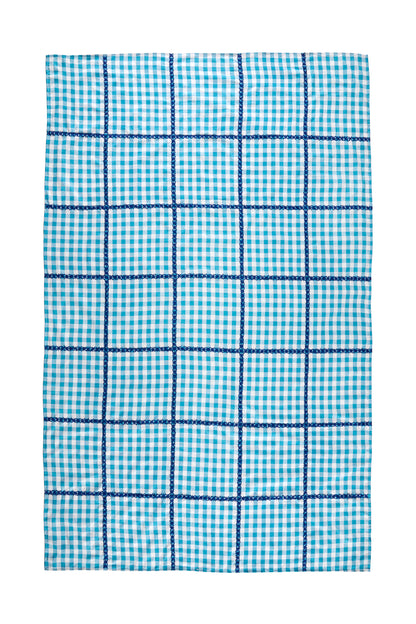cadenita cyan tablecloth