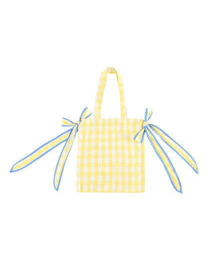 bolsa amarilla tote bag