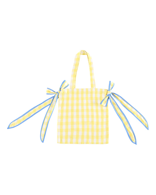 bolsa amarilla tote bag