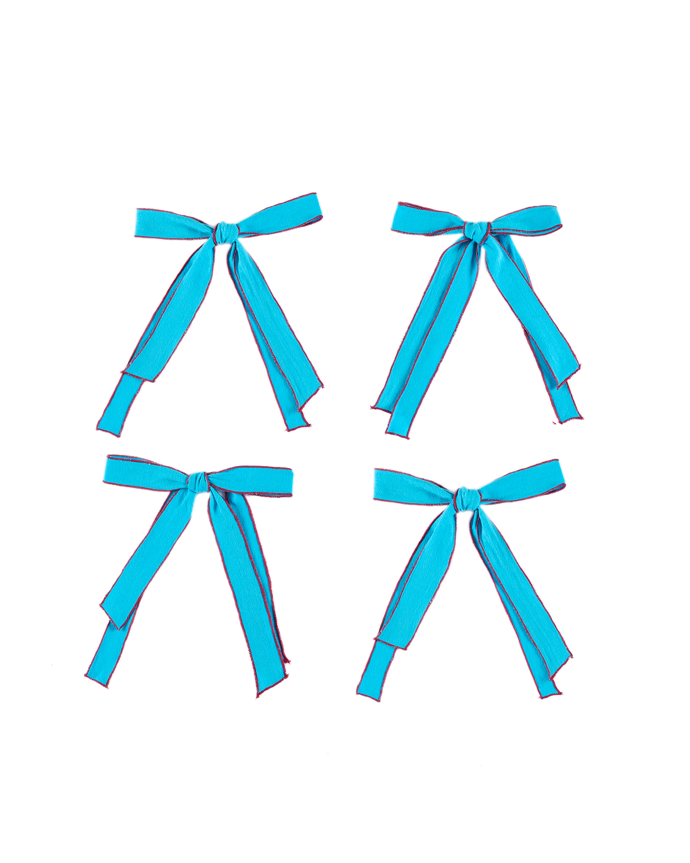 Moñitas Cyan Napkin Ring (4 Set)