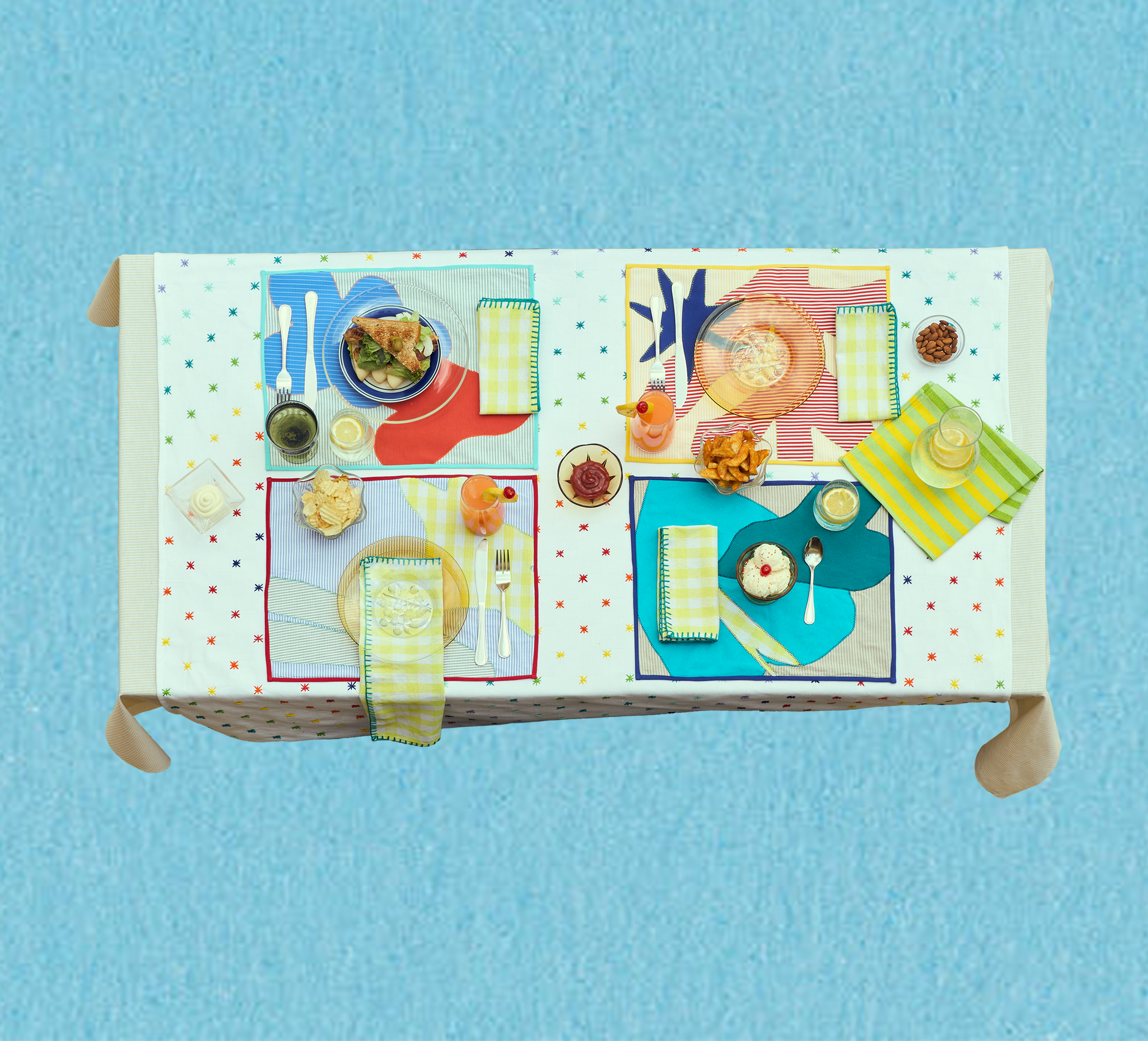 Diamente Multi Tablecloth