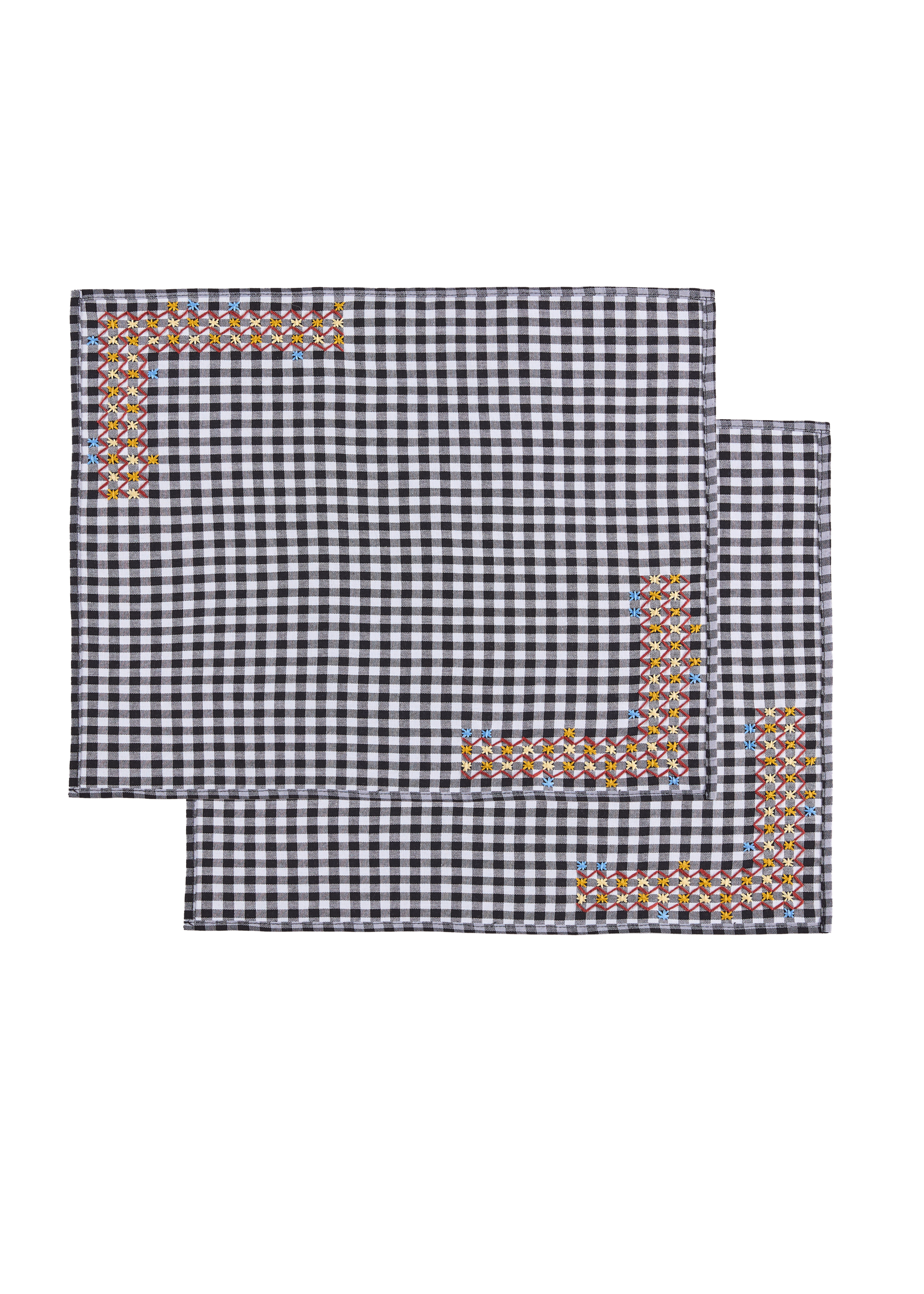 Estrellas Embroidered Placemat Set (2 Set)