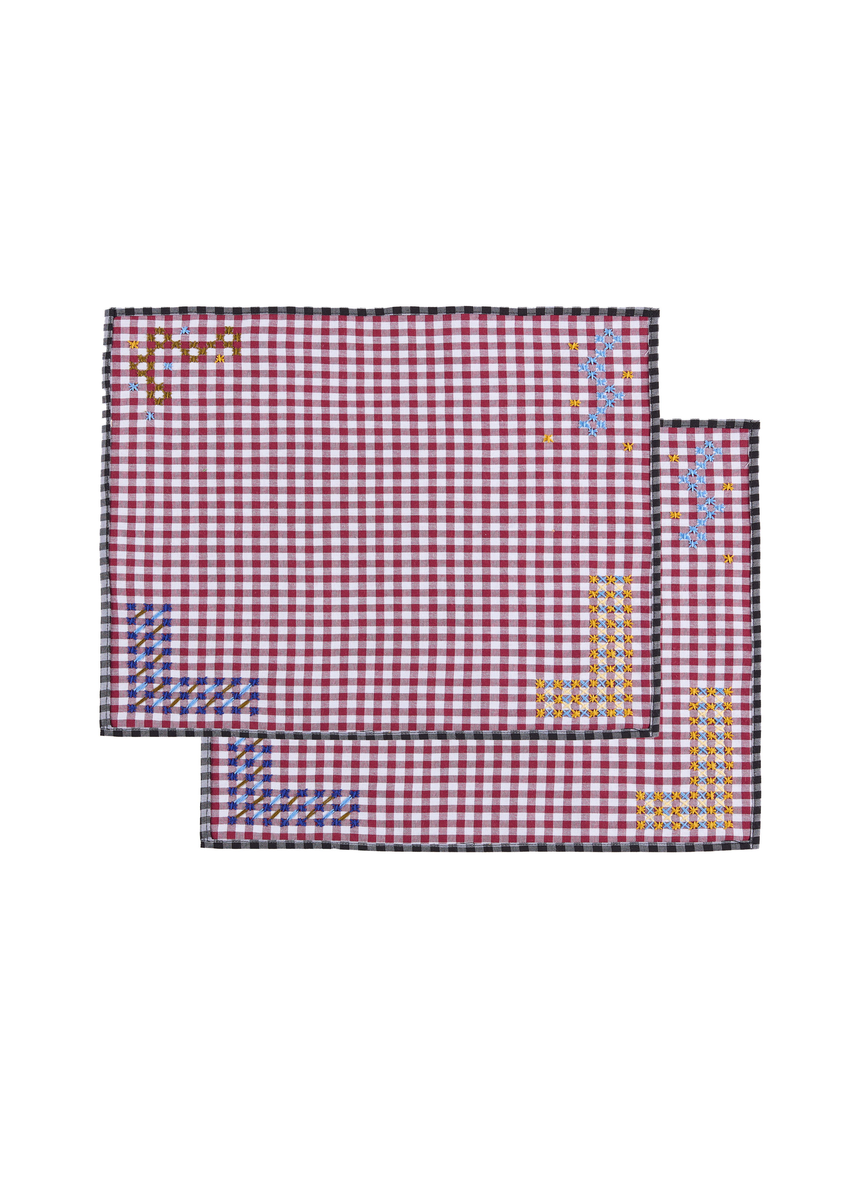 Mix Embroidered Placemat Set (2 Set)