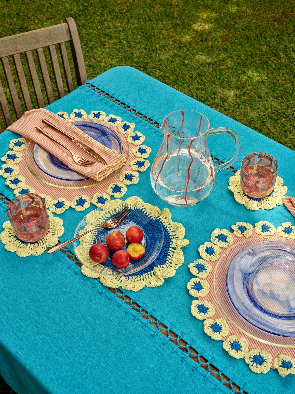 Patio Rounded Placemat Set (2 Set)